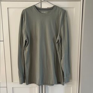 Eddie Bauer Men's Sage Long Sleeve Tee